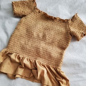 Camel Synch American Eagle Top